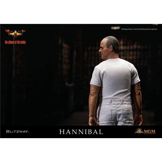 Silence of the Lambs : Hannibal Lecter White Prison Uniform Action Figur 1/6 