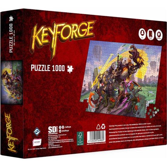 Diverse: KeyForge Puslespil (1000 brikker)