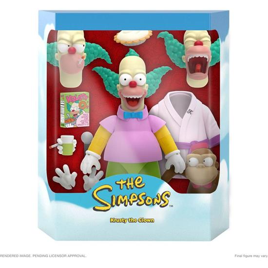 Simpsons: Krusty the Clown Ultimates Action Figure 18 cm