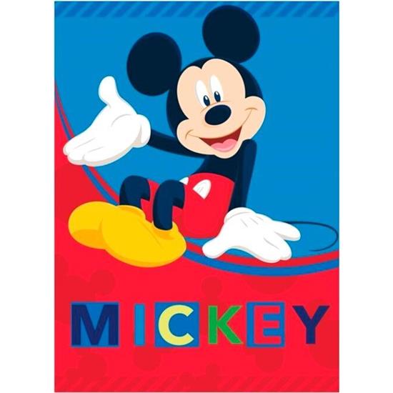 Disney: Mickey Fleece Tæppe 100 x 140 cm