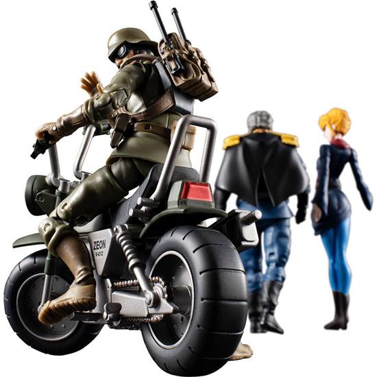 Manga & Anime: Principality of Zeon Team Ramba Ral Set with Vehicle  Action Figures 10 cm