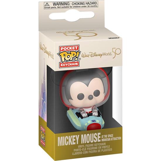 Disney: Mickey Mouse (Mickey Space Mountain) Pocket POP! Vinyl Nøglering