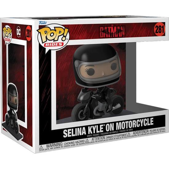 Batman: Selina Kyle on Motorcycle POP! Rides Vinyl Figur (#281)