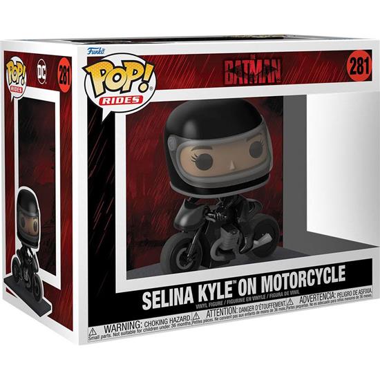 Batman: Selina Kyle on Motorcycle POP! Rides Vinyl Figur (#281)