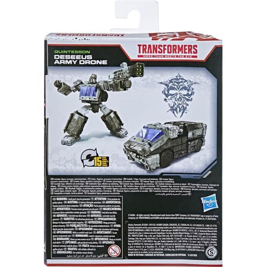 Transformers: Deseeus Army Drone Action Figur 15 cm