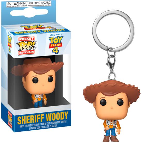 Toy Story: Woody Pocket POP! Vinyl Nøglering