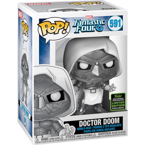 Fantastic Four: Doctor Doom Exclusive  POP! Marvel Vinyl Figur (#591)