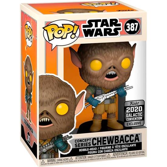 Star Wars: Chewbacca Exclusive Concept Series POP! Vinyl Figur (#387)