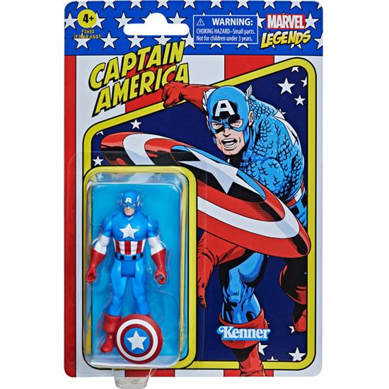 Captain America: Captain America Marvel Legends Action Figur 9 cm