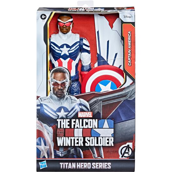 Falcon and the Winter Soldier : Captain America (Falcon) Titan Action Figure 30cm
