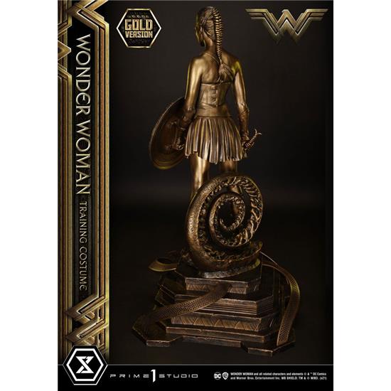 DC Comics: Wonder Woman Training Costume Gold Version Statue 80 cm