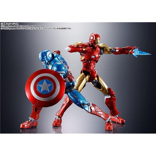 Marvel: Captain America Tech-On Avengers S.H. Figuarts Action Figure 16 cm
