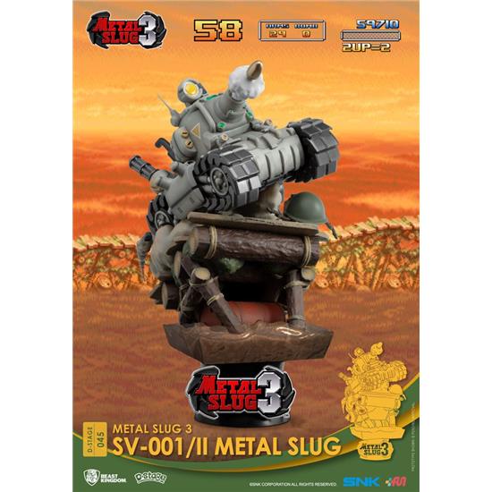 Metal Slug: SV-001/II Metal Slug D-Stage Diorama 16 cm