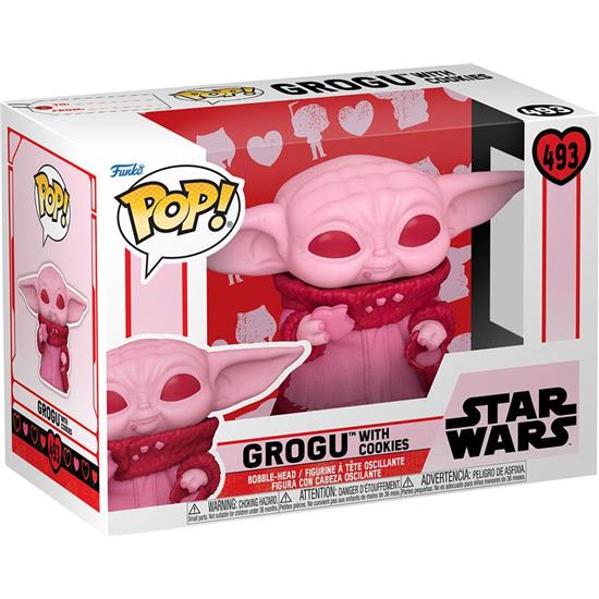 Star Wars: Grogu POP! Valentines Vinyl Figur (#493)
