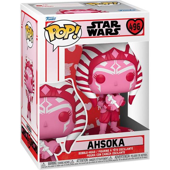 Star Wars: Ahsoka POP! Valentines Vinyl Figur (#496)