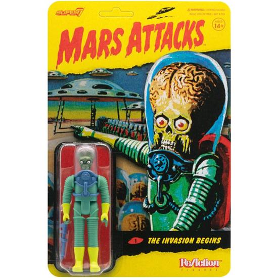 Mars Attacks: Mars Alien ReAction Action Figure 10 cm