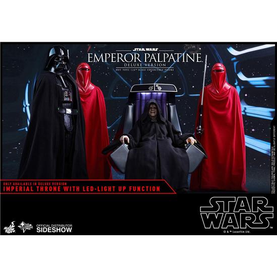 Star Wars: Emperor Palpatine Deluxe Version Movie Masterpiece Action Figur 1/6