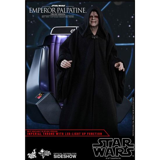 Star Wars: Emperor Palpatine Deluxe Version Movie Masterpiece Action Figur 1/6