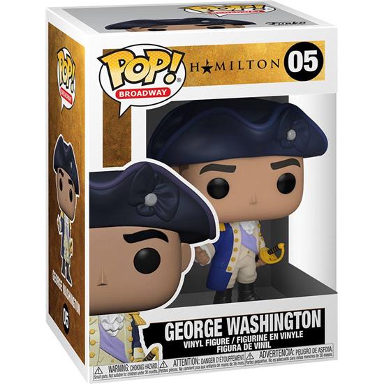 Hamilton: George Washington POP! Broadway Vinyl Figur (#05)