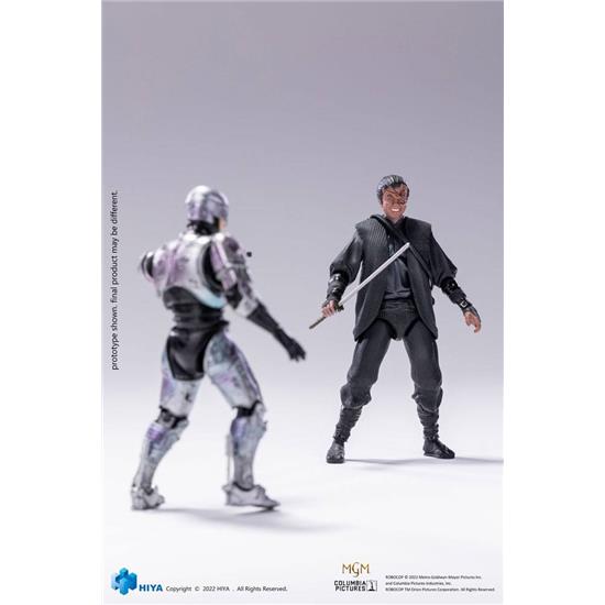 Robocop: Robocop VS Otomo Action Figures 1/18 10 cm