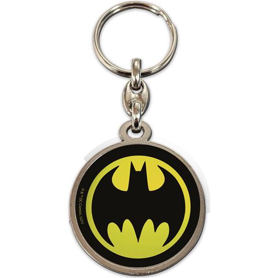 Batman: Batman Logo Metal Nøglering 7 cm