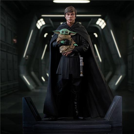 Star Wars: Luke Skywalker & Grogu Premier Collection 1/7 25 cm