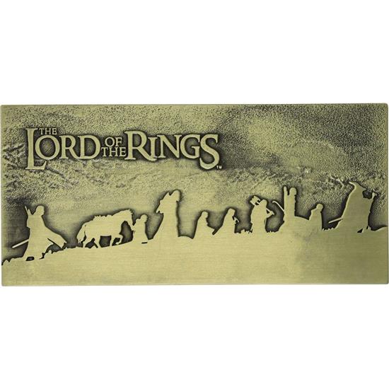 Lord Of The Rings: The Fellowship Plaque Limited Edition