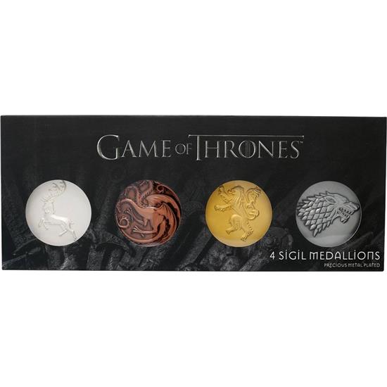 Game Of Thrones: Sigil Medallion Set Limited Edition