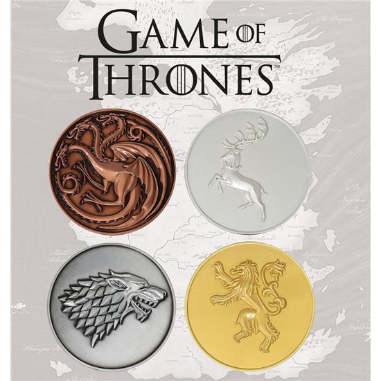 Game Of Thrones: Sigil Medallion Set Limited Edition