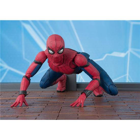 Spider-Man: Spider-Man S.H. Figuarts Action Figur og Klatrevæg