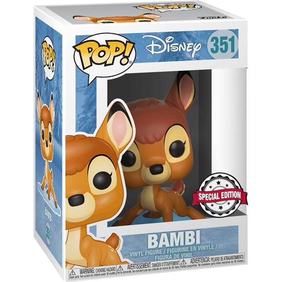 Disney: Bambi Snowflake Mountain Exclusive POP! Animation Vinyl Figur (#351)