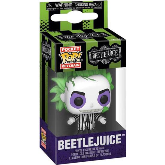 Beetlejuice: Beetlejuice Pocket POP! Vinyl Nøglering