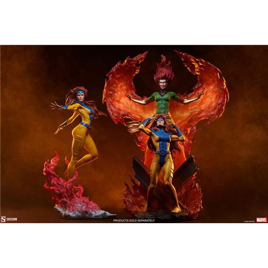 X-Men: Phoenix and Jean Grey Marvel Maquette 66 cm