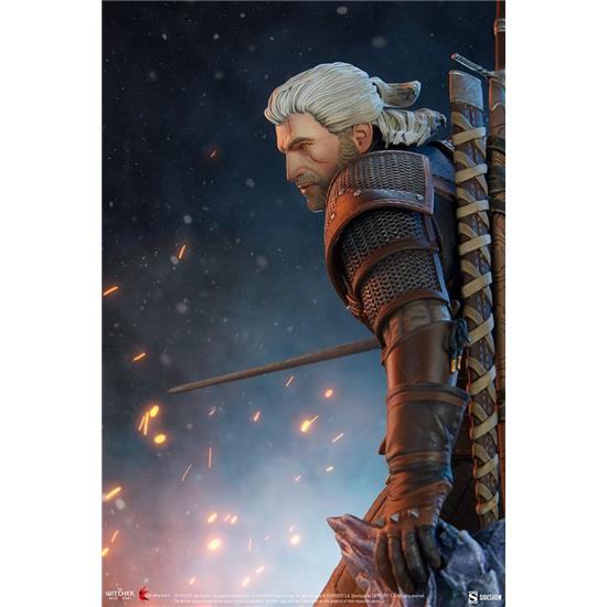 Witcher: Geralt (Wild Hunt) Statue 42 cm
