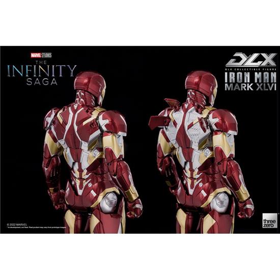 Infinity Saga: Iron Man Mark 46 DLX Action Figure 1/12 17 cm