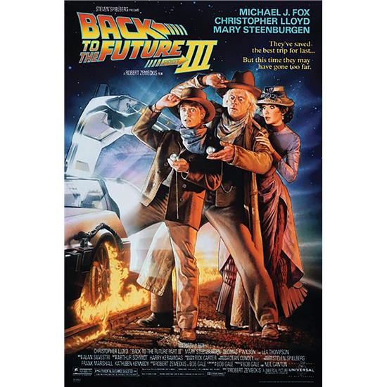 Back To The Future: Part 3 - Film Plakat