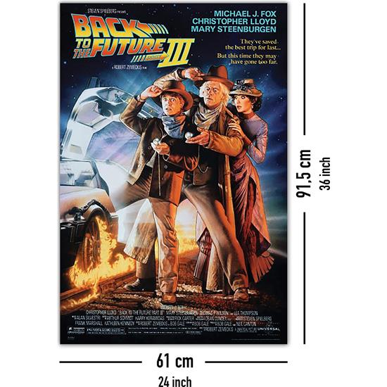 Back To The Future: Part 3 - Film Plakat