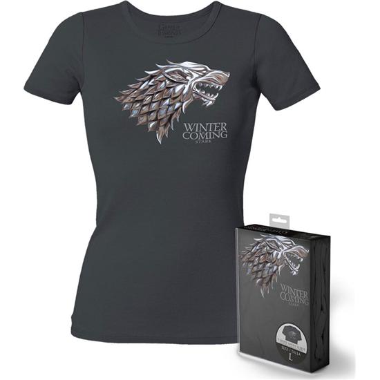 Game Of Thrones: Stark T-Shirt Metallic Shield (dame model)