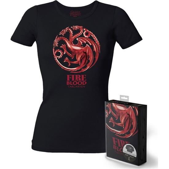 Game Of Thrones: Targaryen T-Shirt Metallic Shield (dame model)