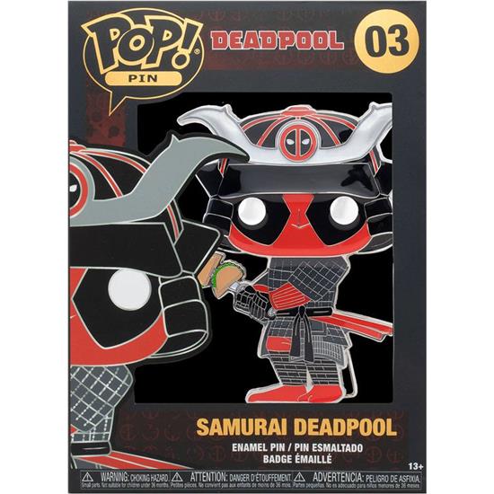 Deadpool: Samurai Deadpool POP! Emalje Metal Pin (#03)
