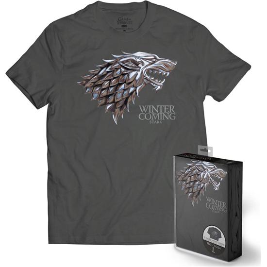 Game Of Thrones: Stark T-Shirt Metallic Shield