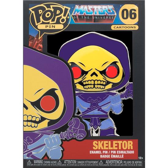 Masters of the Universe (MOTU): Skeletor POP! Emalje Metal Pin (#06)