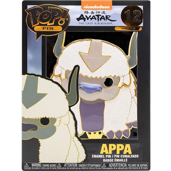 Avatar: The Last Airbender: Appa POP! Emalje Metal Pin (#12)