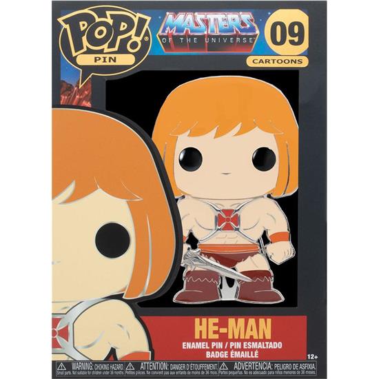 Masters of the Universe (MOTU): He-Man POP! Emalje Metal Pin (#09)