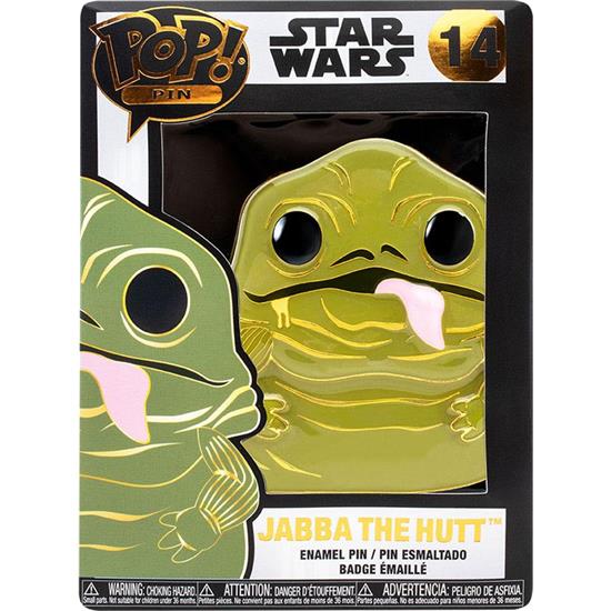 Star Wars: Jabba The Hutt POP! Emalje Metal Pin (#14)