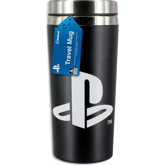 Sony Playstation: Playstation Button Travel Mug