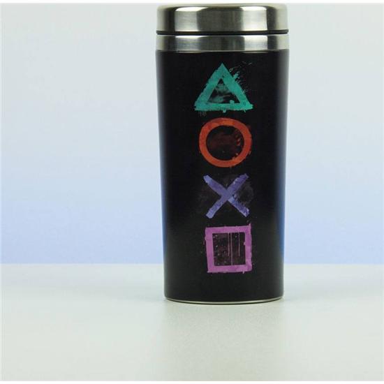 Sony Playstation: Playstation Button Travel Mug