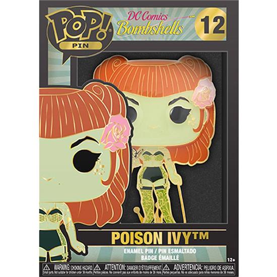 DC Comics: Poison Ivy POP! Emalje Metal Pin (#12)