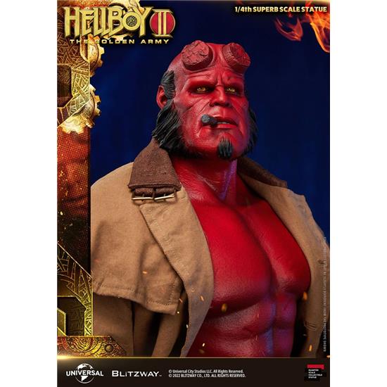 Hellboy: Hellboy Statue 1/4 70 cm
