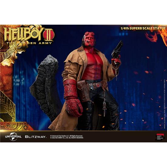 Hellboy: Hellboy Statue 1/4 70 cm